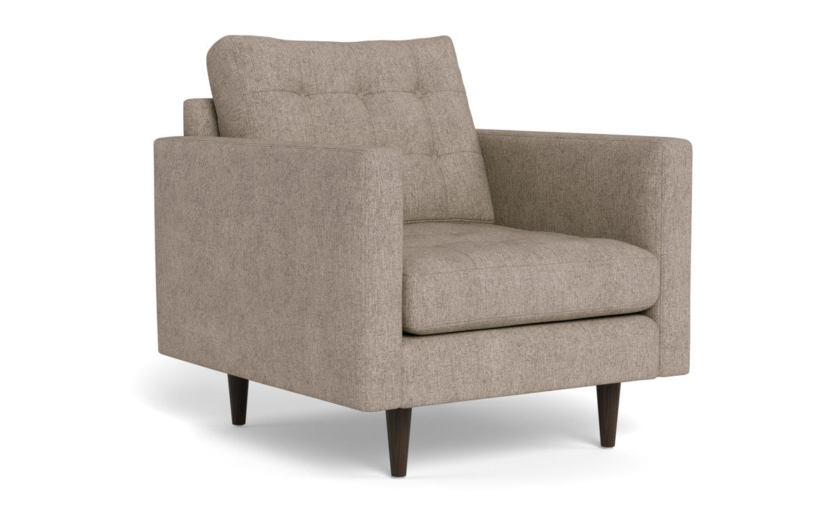 Wallace 52" Chair 1/2 - Elliot Pebble