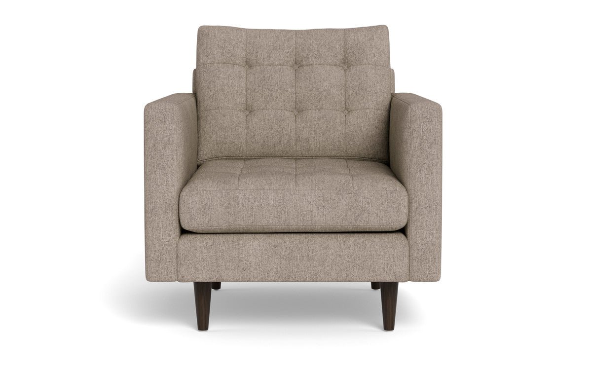 Wallace 52" Chair 1/2 - Elliot Pebble