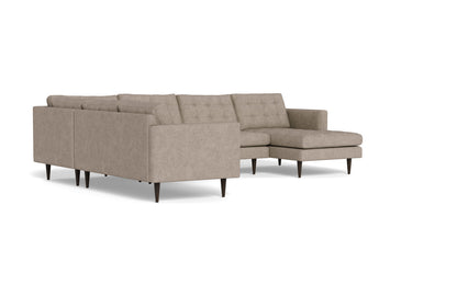 Wallace 130" Corner Sectionals w. Right Chaise - Elliot Pebble