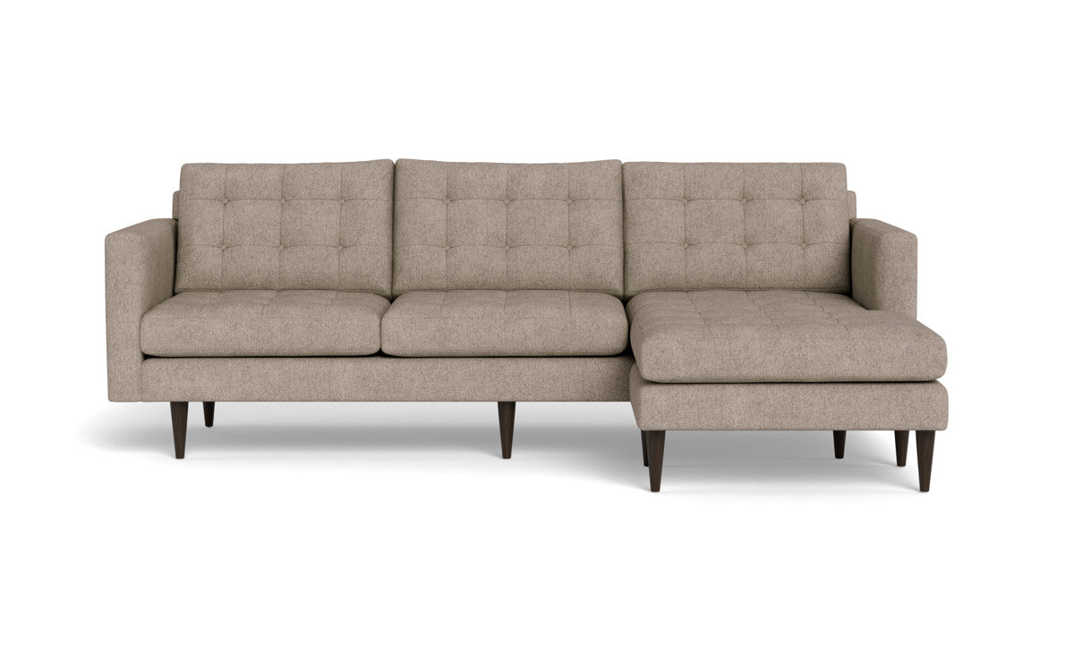 Wallace 98" Reversible Chaise Sofa - Elliot Pebble