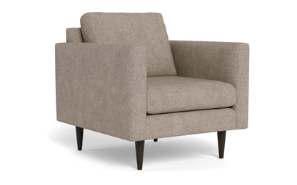 Wallace 34" Untufted Arm Chair - Elliot Pebble