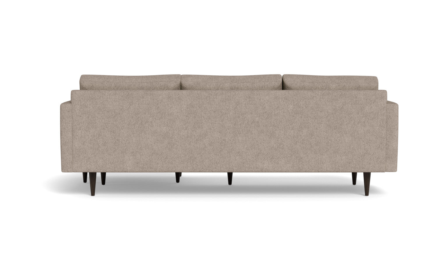 Wallace 98" Untufted Reversible Chaise Sofa - Elliot Pebble