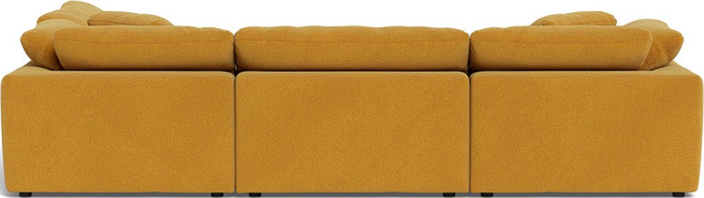 Fluffy 133.5" 4 Piece Sectional w/Otto - Elliot Sunflower