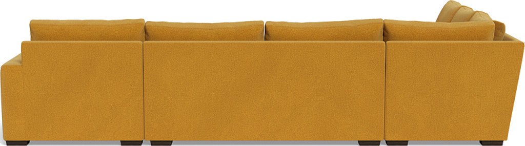 Mesa 156" Corner Sectionals w. Right Chaise - Elliot Sunflower