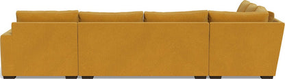 Mesa 156" Corner Sectionals w. Right Chaise - Elliot Sunflower