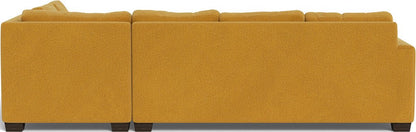 Track 121" Right Chaise Sleeper Sectional - Elliot Sunflower