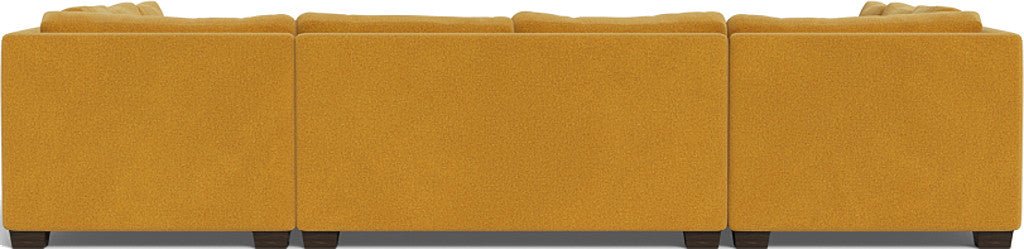 Track 141" Corner Sofa U Sectional - Elliot Sunflower