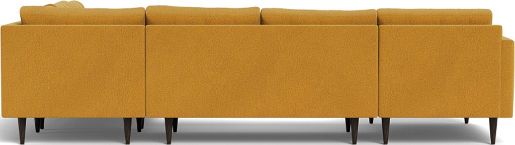 Wallace 130" Corner Sectionals w. Left Chaise - Elliot Sunflower