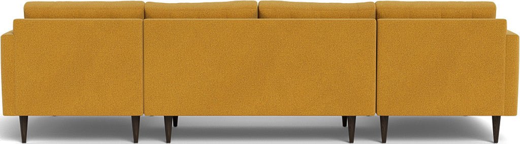 Wallace 126" Double Chaise U Sectional - Elliot Sunflower
