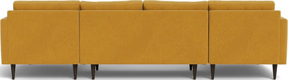Wallace 126" Double Chaise U Sectional - Elliot Sunflower