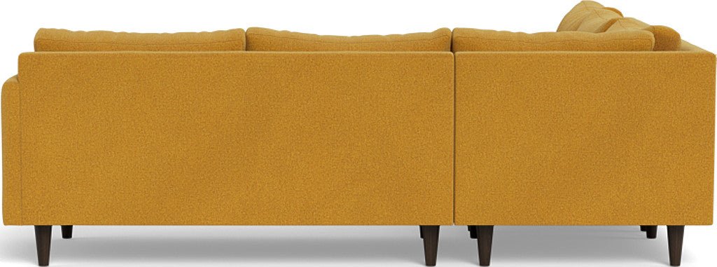 Wallace 102" Untufted Corner Sectional - Elliot Sunflower