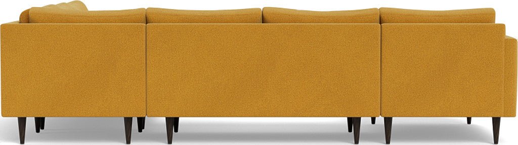 Wallace 130" Untufted Corner Sectionals w. Left Chaise - Elliot Pebble