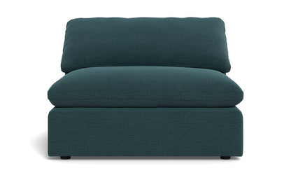 Fluffy Armless Chair - Elliot Teal