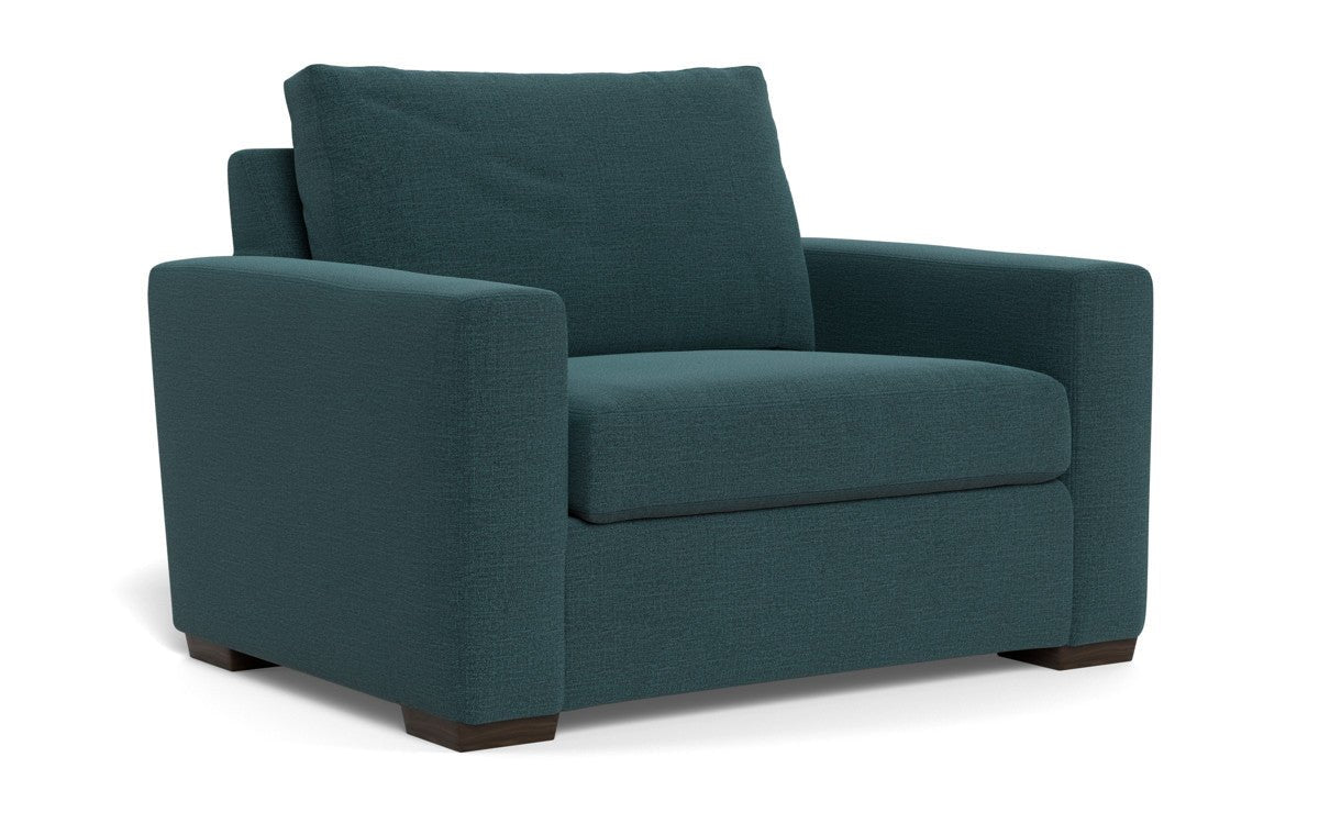 Mesa 52" Arm Chair - Elliot Teal
