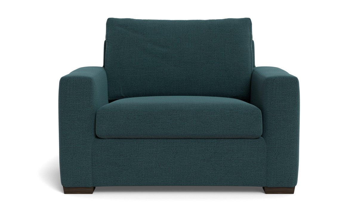 Mesa 52" Arm Chair - Elliot Teal
