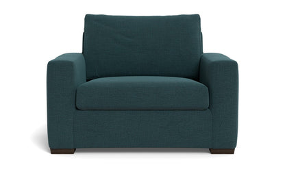Mesa 52" Arm Chair - Elliot Teal