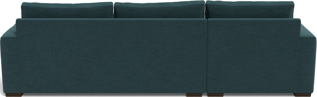 Mesa 123" Left Chaise Sectional - Elliot Teal