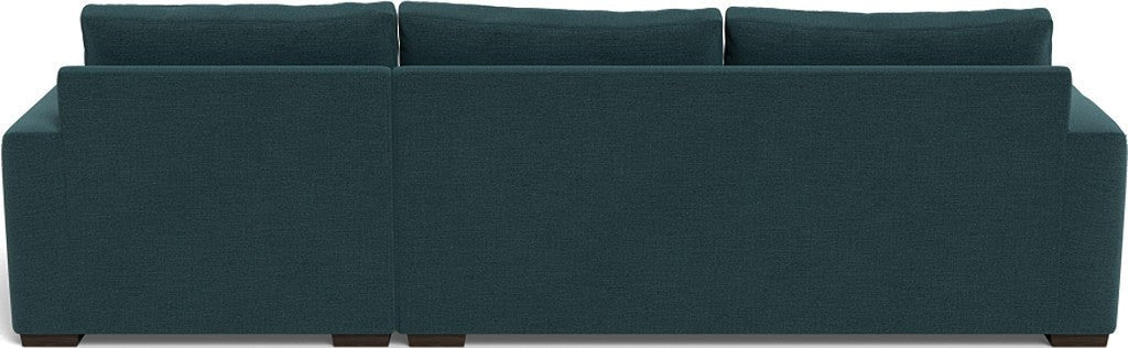 Mesa 123" Right Chaise Sectional - Elliot Teal