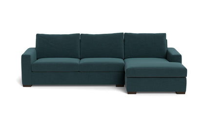 Mesa 123" Right Chaise Sectional - Elliot Teal