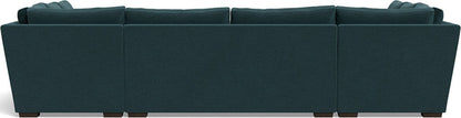 Mesa 154" Condo U Sectional - Elliot Teal