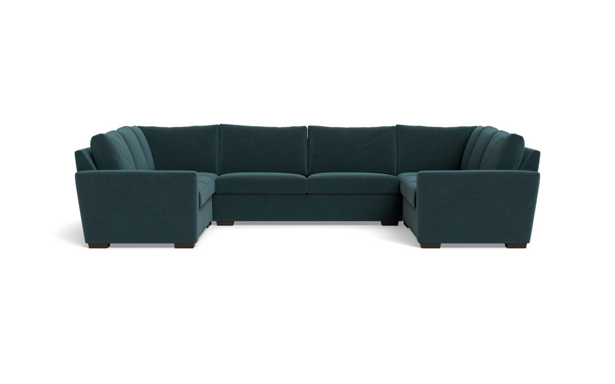 Mesa 154" Condo U Sectional - Elliot Teal