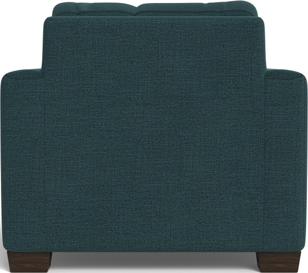 Track 36" Arm Chair - Elliot Teal