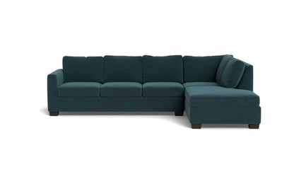 Track 121" Right Chaise Sleeper Sectional - Elliot Teal