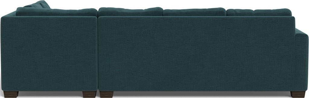 Track 121" Right Chaise Sleeper Sectional - Elliot Teal