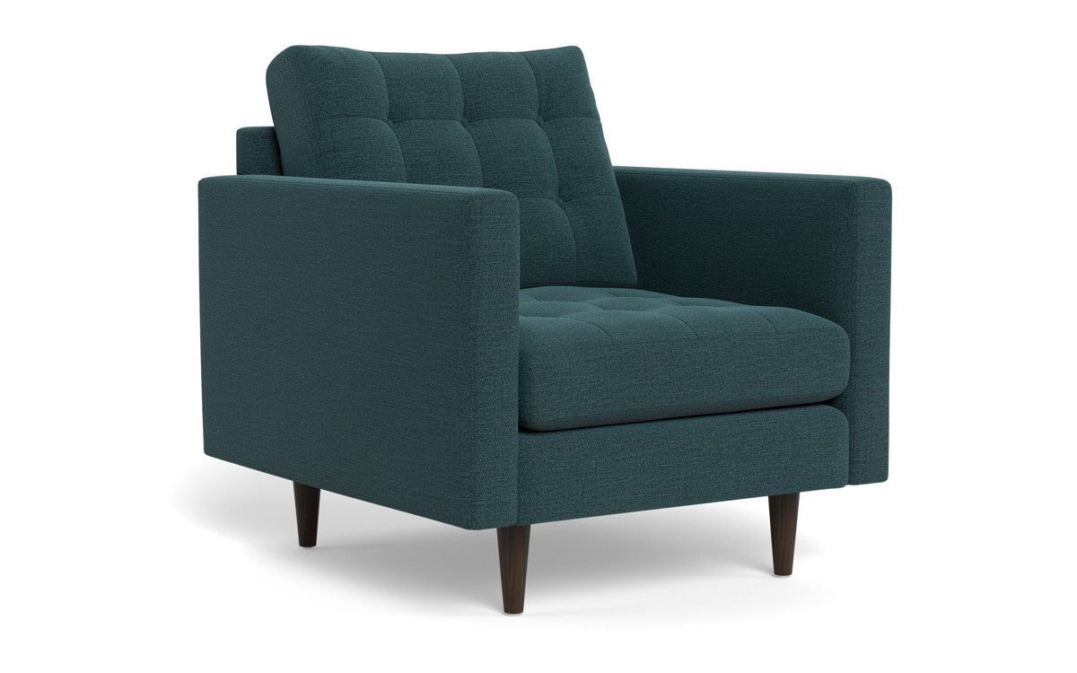 Wallace 52" Chair 1/2 - Elliot Teal