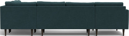 Wallace 130" Corner Sectionals w. Left Chaise - Elliot Teal