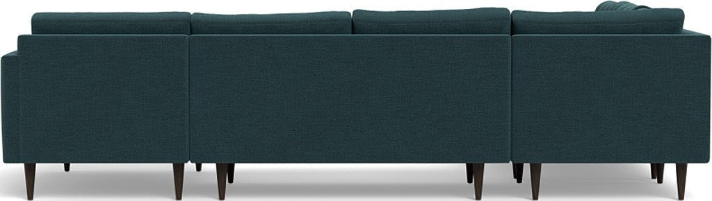 Wallace 130" Corner Sectionals w. Right Chaise - Elliot Teal