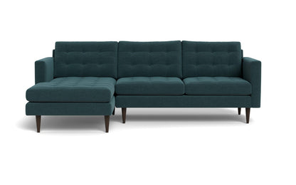 Wallace 98" Left Chaise Sectional - Elliot Teal