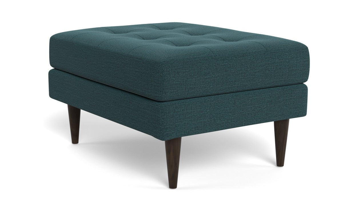 Wallace Ottoman - Elliot Teal