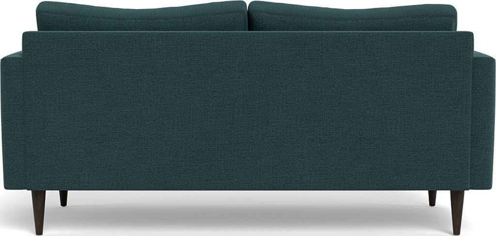 Wallace 74" Untufted Apartment Sofa - Elliot Teal