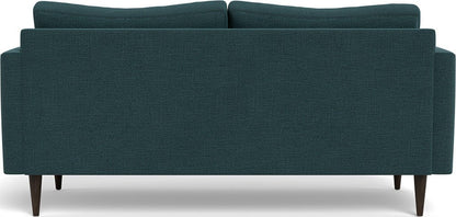 Wallace 74" Untufted Apartment Sofa - Elliot Teal
