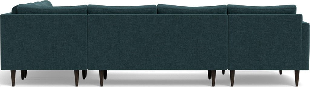 Wallace 130" Untufted Corner Sectionals w. Left Chaise - Elliot Sunflower