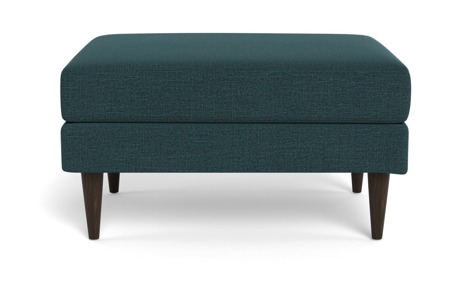 Wallace Untufted Ottoman - Elliot Sunflower