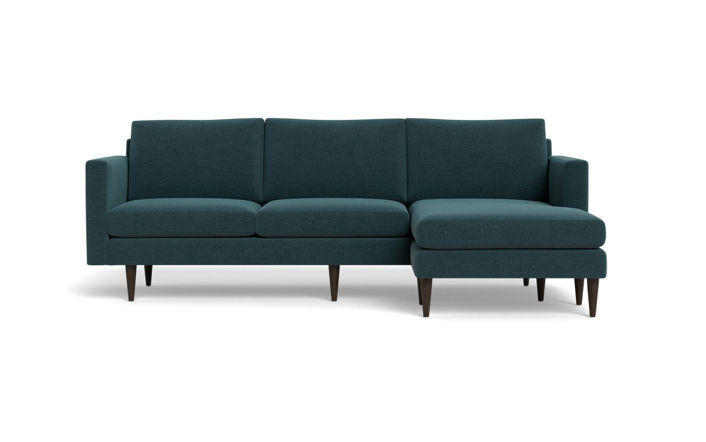 Wallace 98" Untufted Reversible Chaise Sofa - Elliot Sunflower
