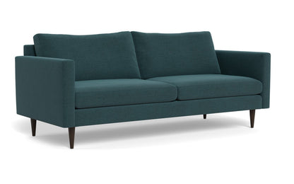 Wallace 85" Untufted Sofa - Elliot Teal