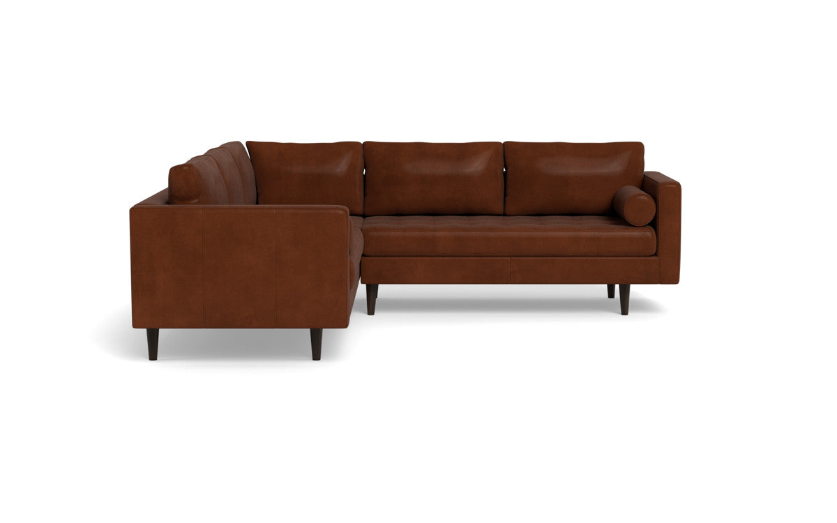 Ladybird 103" Leather Corner Sectional - Ever-Last Leverage