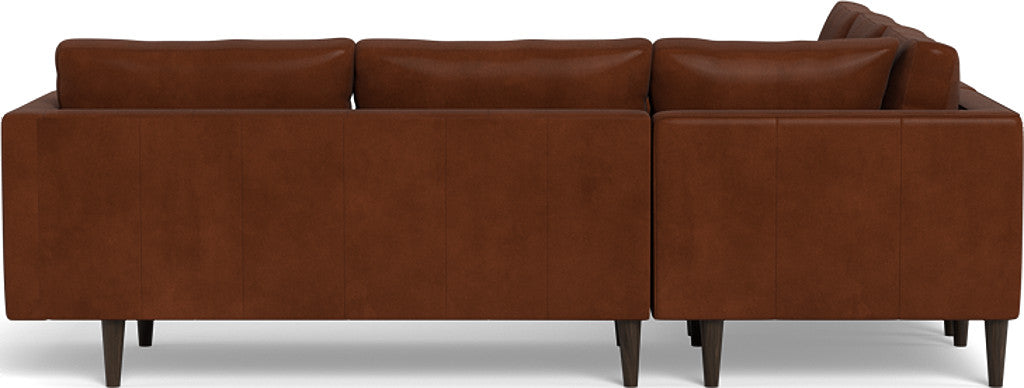 Ladybird 103" Leather Corner Sectional - Ever-Last Leverage
