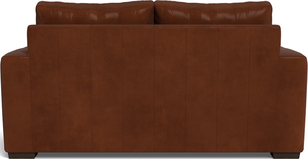 Mas Mesa 72" Deep Leather Loveseat - Ever-Last Leverage