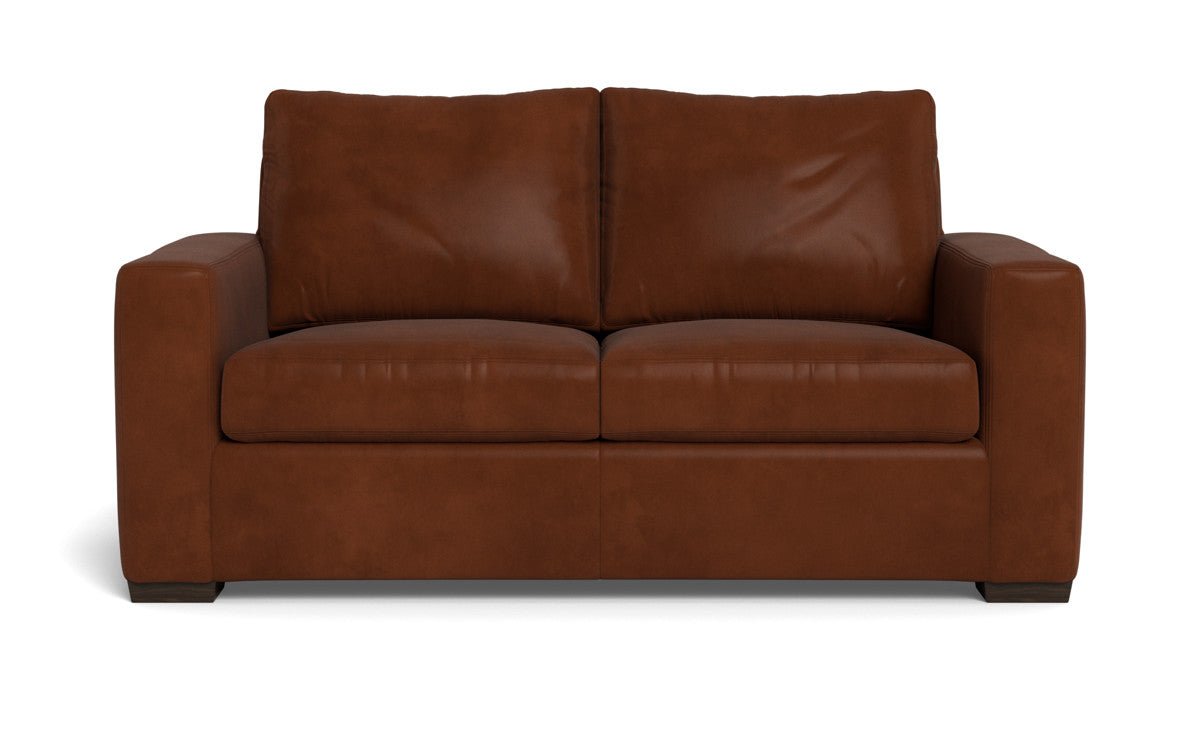 Mas Mesa 72" Deep Leather Loveseat - Ever-Last Leverage