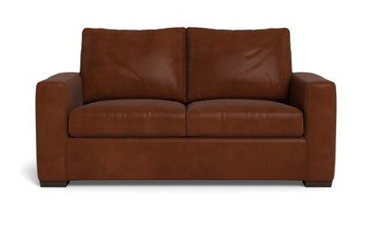 Mas Mesa 72" Deep Leather Loveseat - Ever-Last Leverage