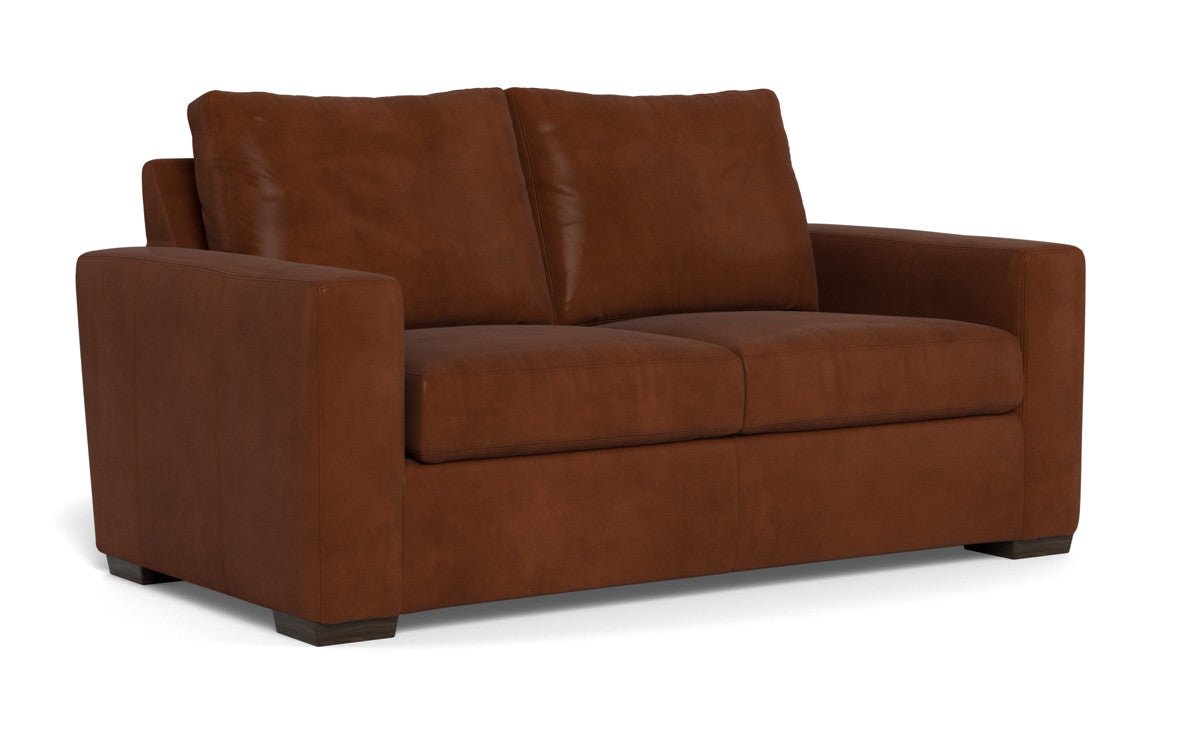 Mas Mesa 72" Deep Leather Loveseat - Ever-Last Leverage