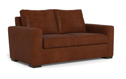 Mas Mesa 72" Deep Leather Loveseat - Ever-Last Leverage