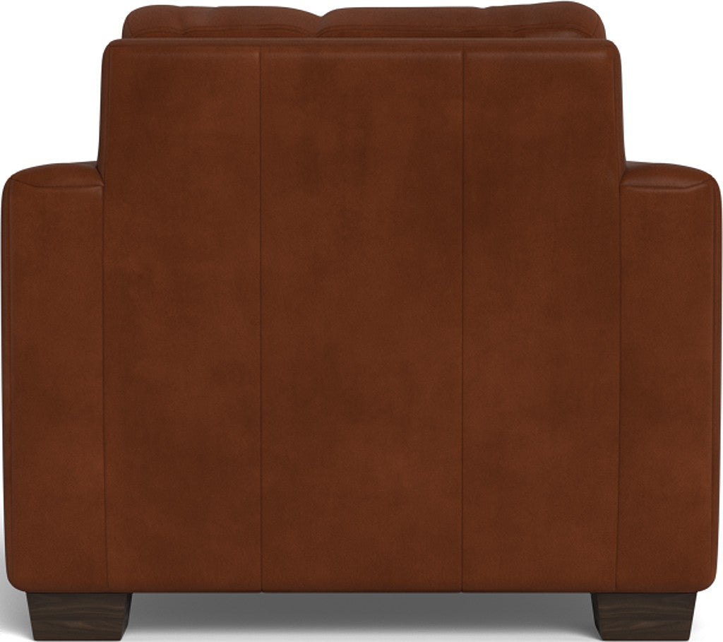 Track 36" Leather Arm Chair - Ever-Last Leverage