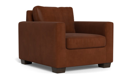 Track 36" Leather Arm Chair - Ever-Last Leverage