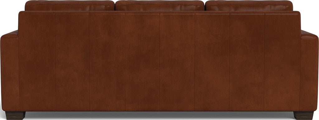 Track 87" Leather Queen Sleeper Sofa - Ever-Last Leverage