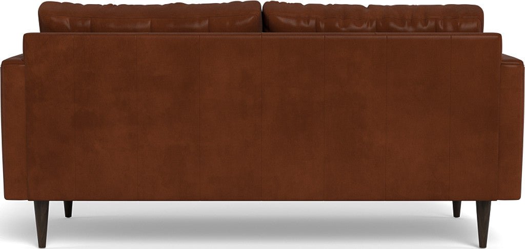 Wallace 74" Leather Apartment Sofa - Ever-Last Leverage